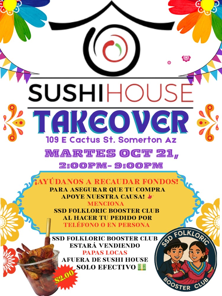 Sushi House Takeover Spanish