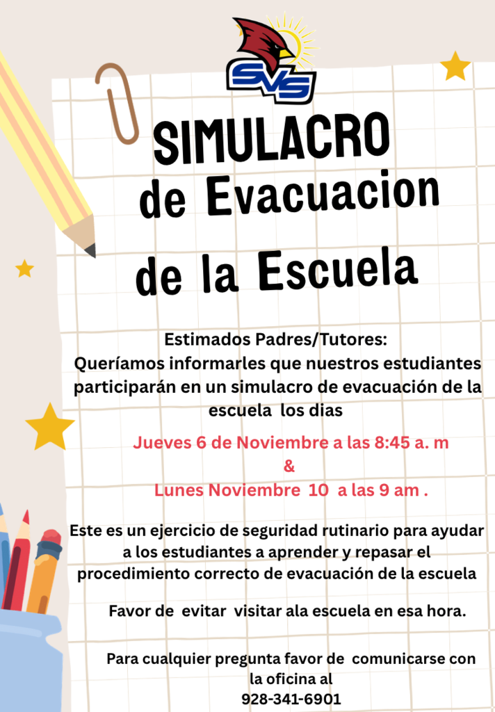 SVS EVACUATION PRACTICE