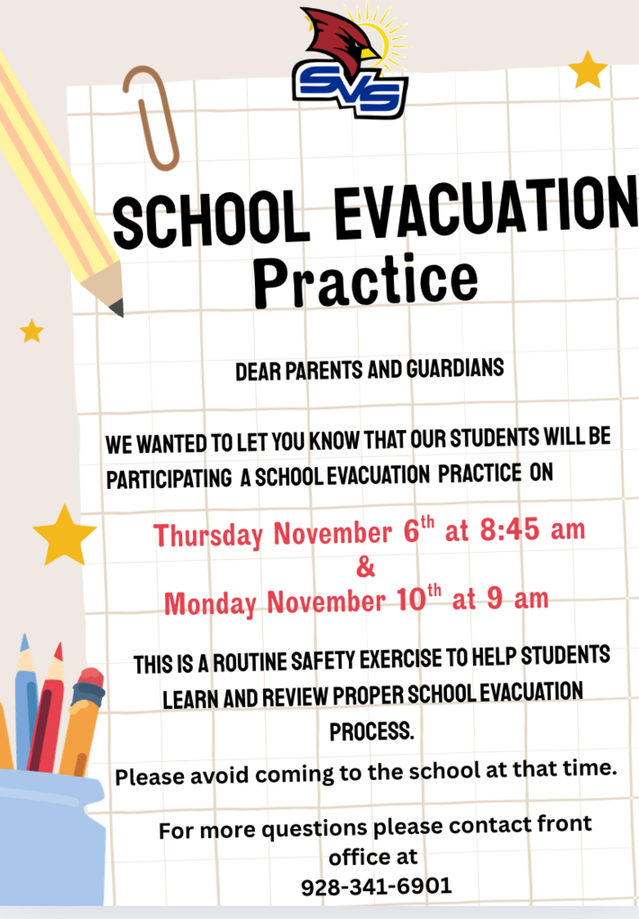 SVS EVACUATION PRACTICE