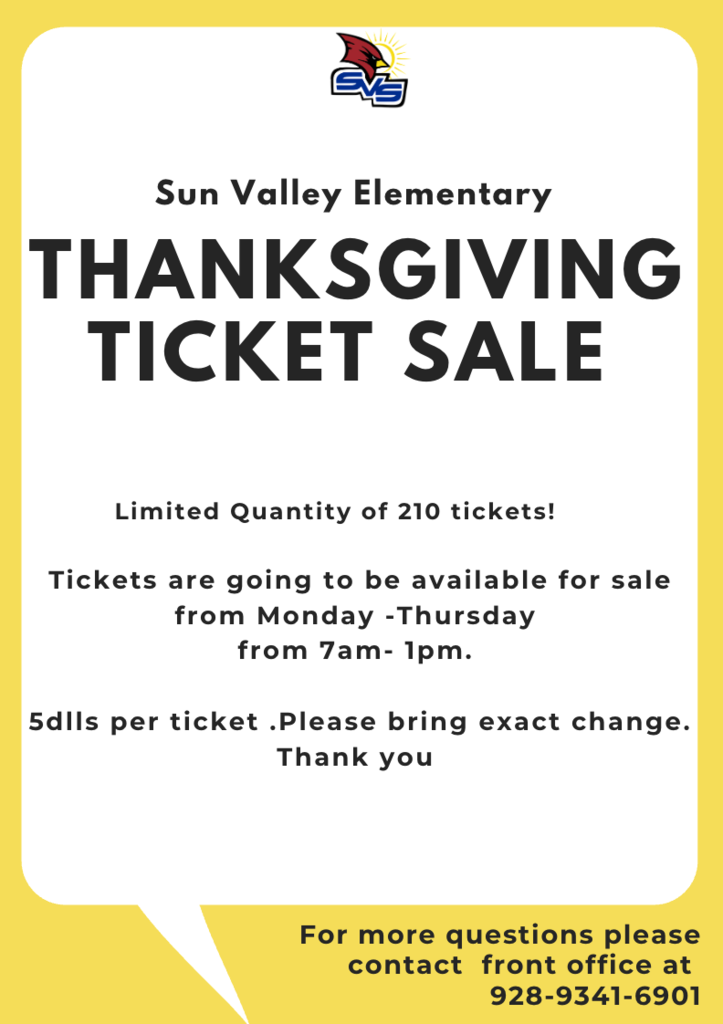 SVS TICKET SALE