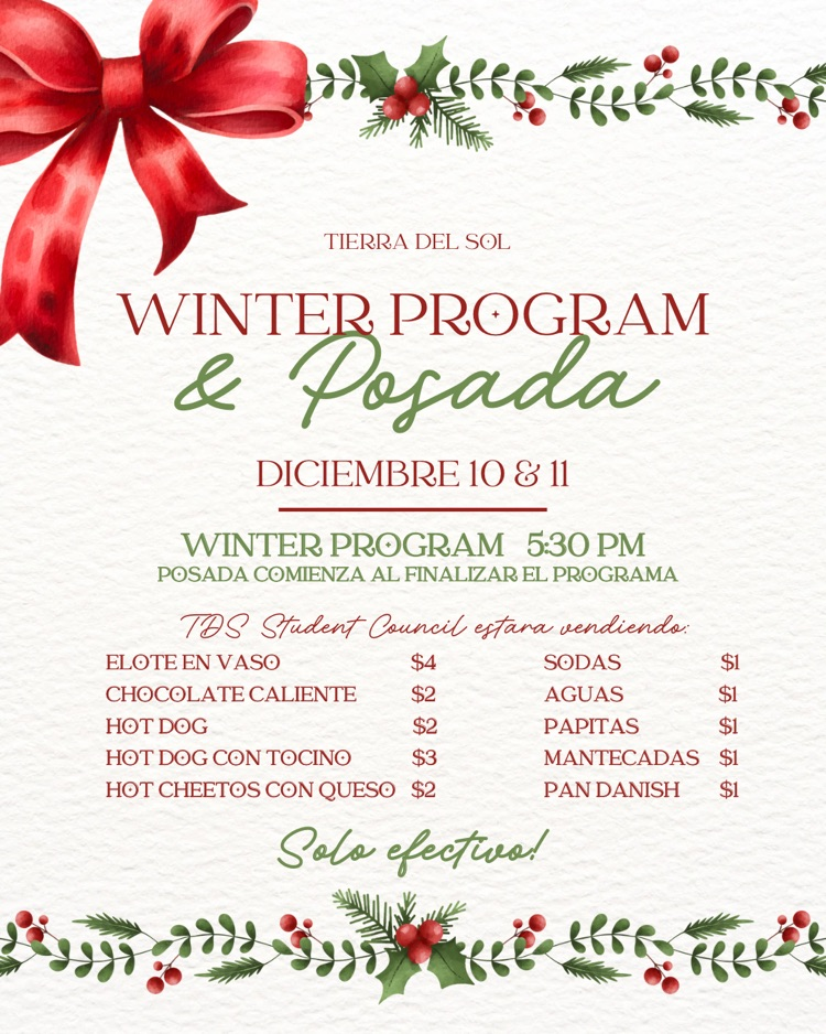winter program posada spanish