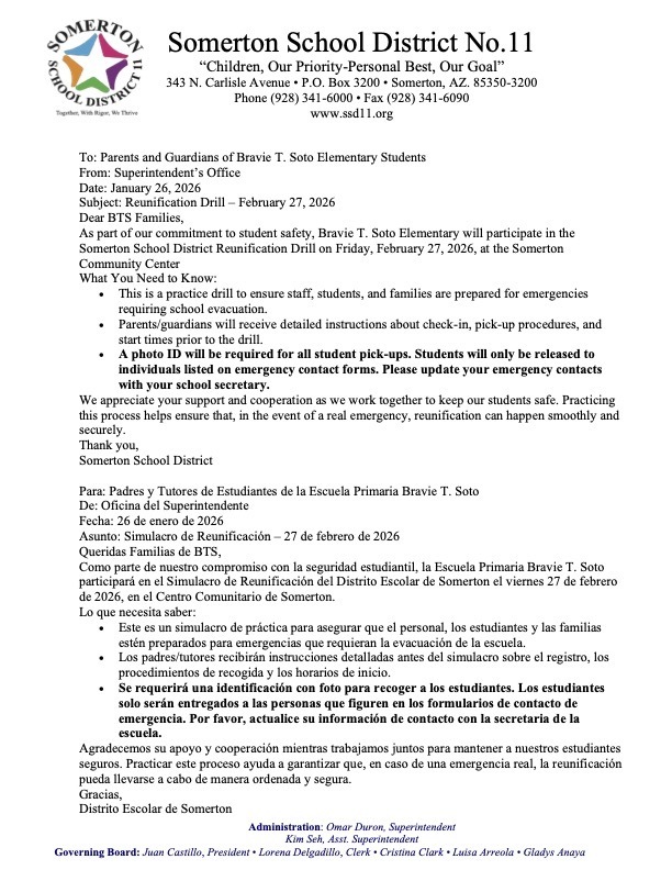 BTS Reunification Letter