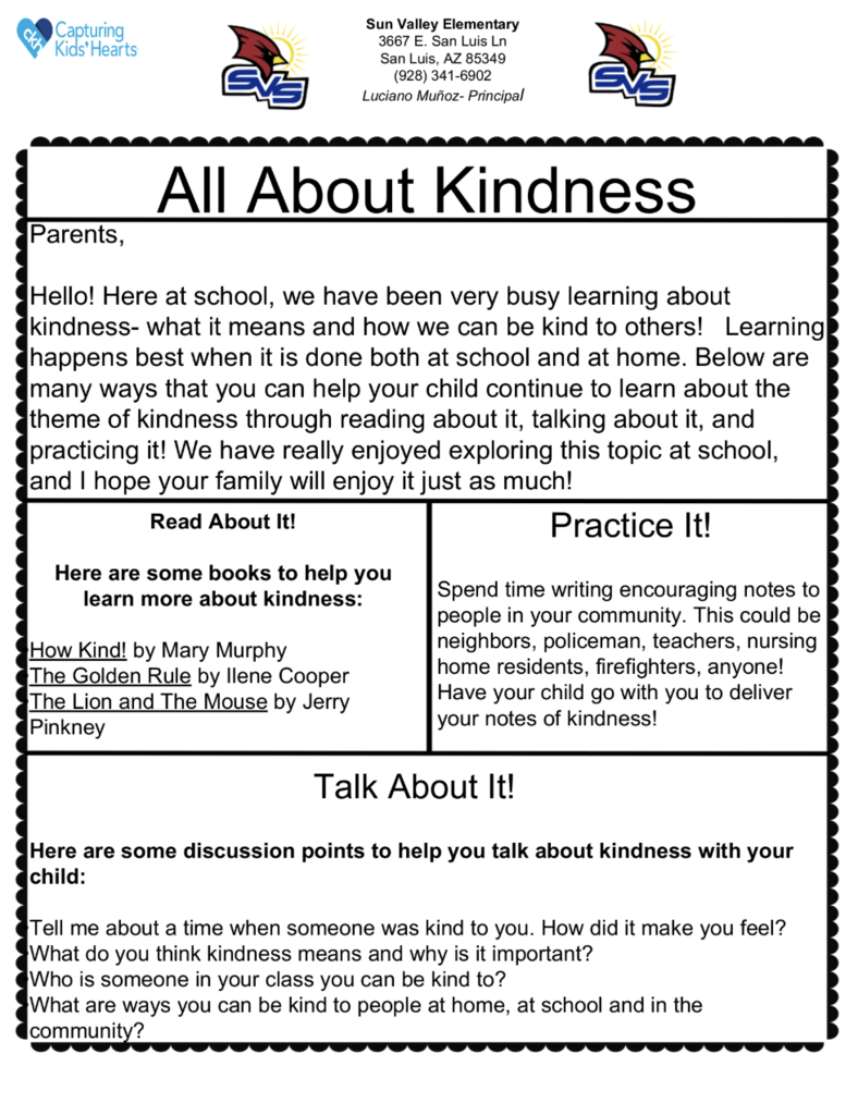 ALL ABOUT KINDNESS