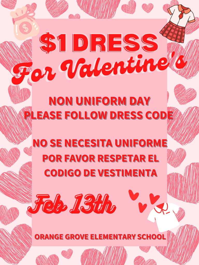 $1 for non uniform day