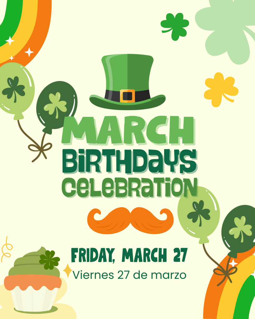 March birthday celebration