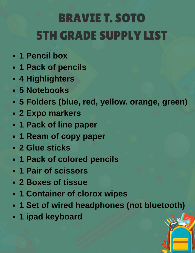 5th grade