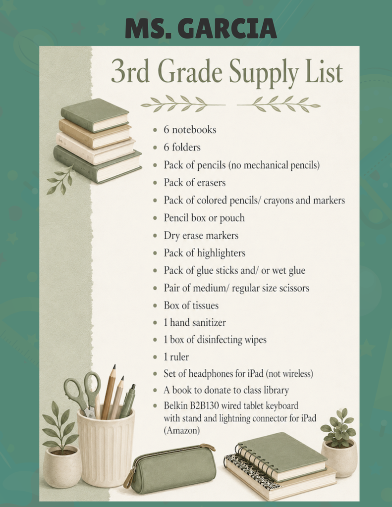 3rd grade