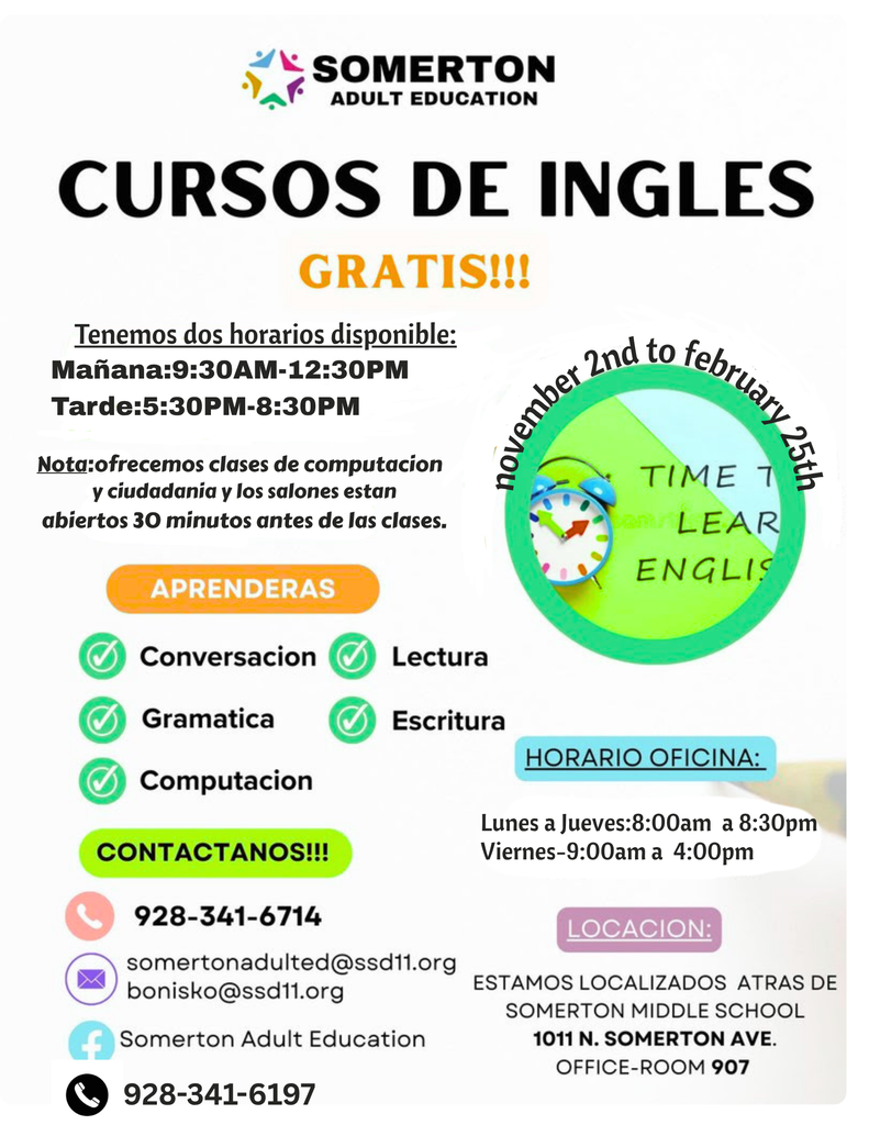 New Flyer for our upcoming November session! Call today! If my secretary does not answer, please leave a voicemail. ¡Nuevo folleto para nuestra próxima sesión de Noviembre! ¡Llame hoy! Si mi secretaria no contesta, por favor, deje un mensaje de voz.