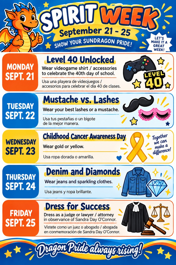 september spirit week