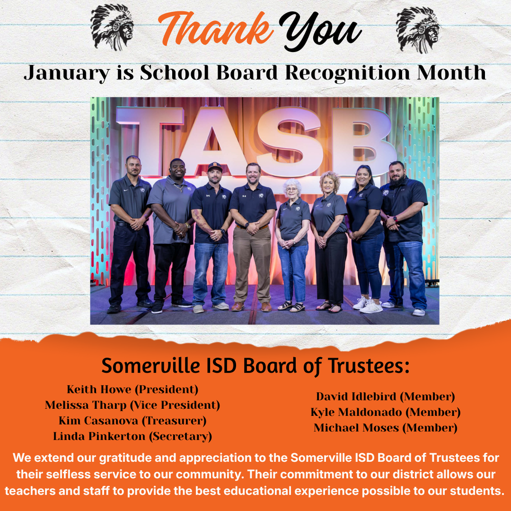 School Board Recognition Month