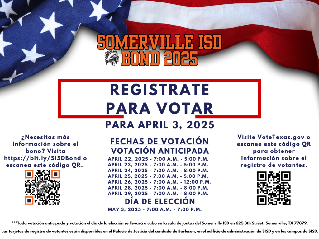 Register to Vote - Spanish