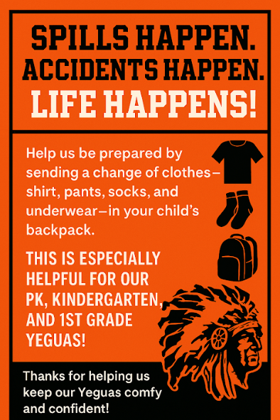 clothes needed