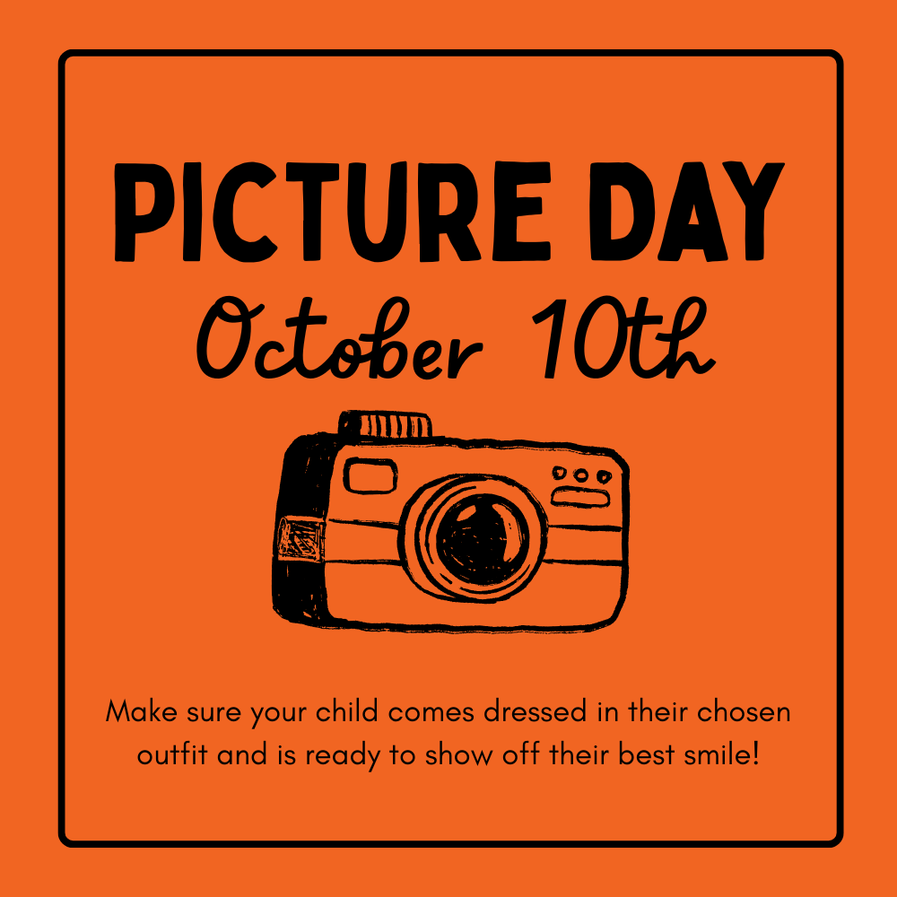 Picture Day Classroom Announcement