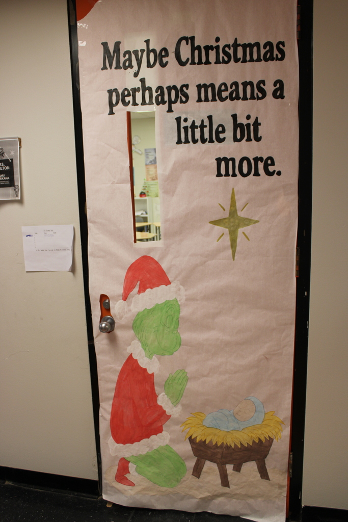 Christmas Door Decorating Contest