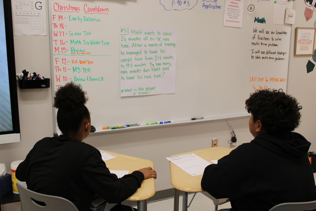 Mrs. Coronado's 5th grade math class