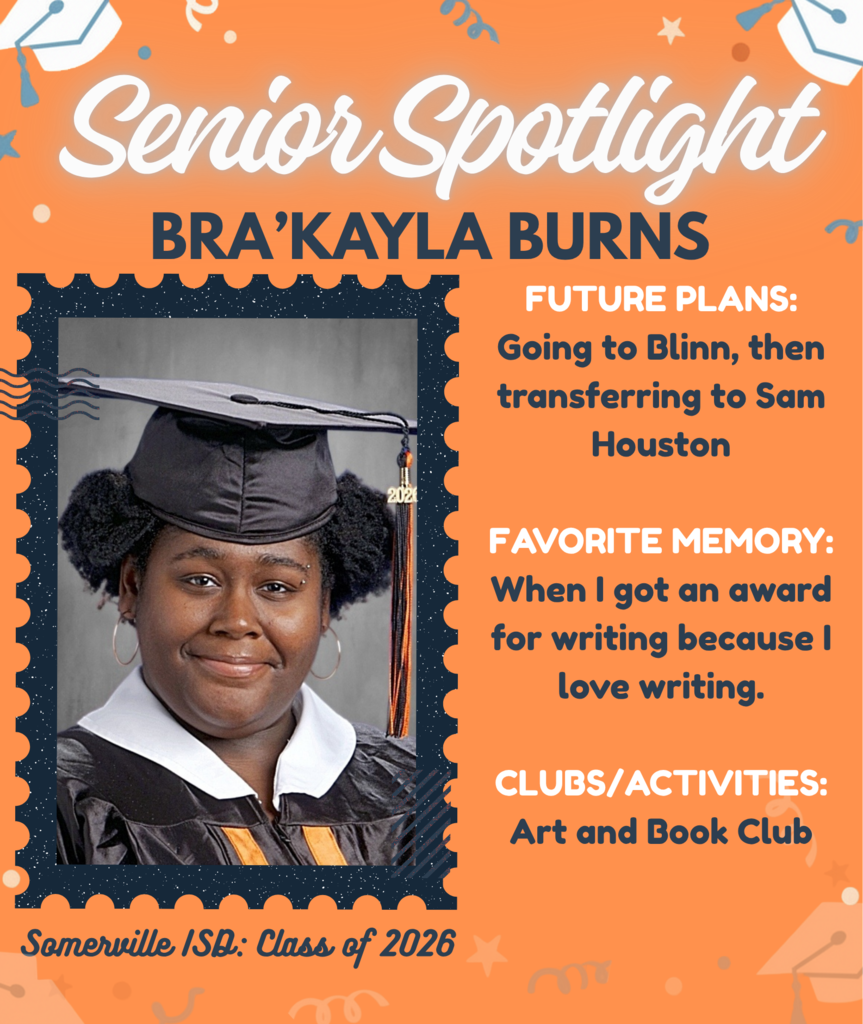 Senior Spotlight - Bra'Kayla Burns