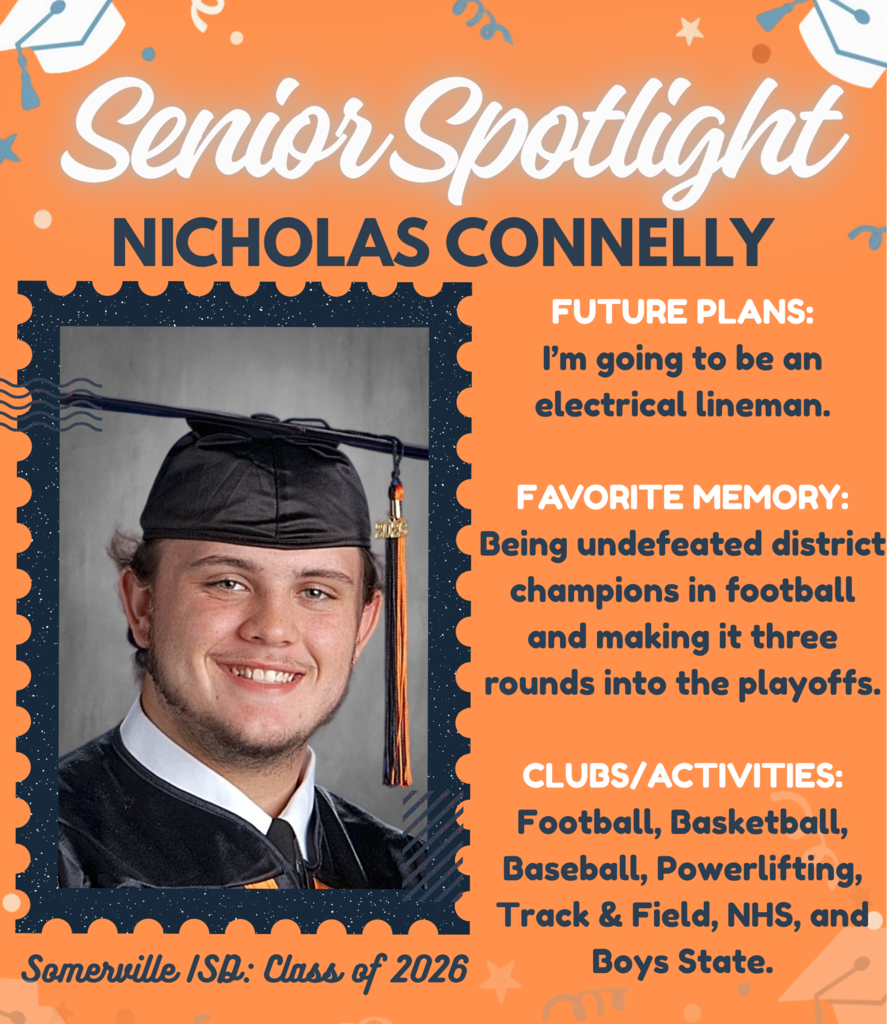 Senior Spotlight - Nicholas Connelly