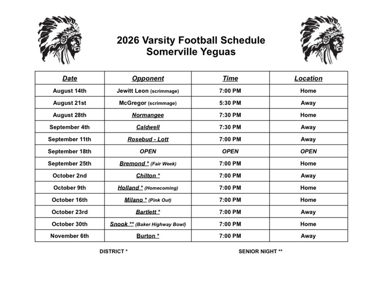Varsity FB