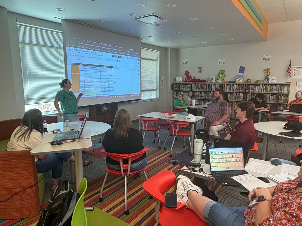 New teacher orientation