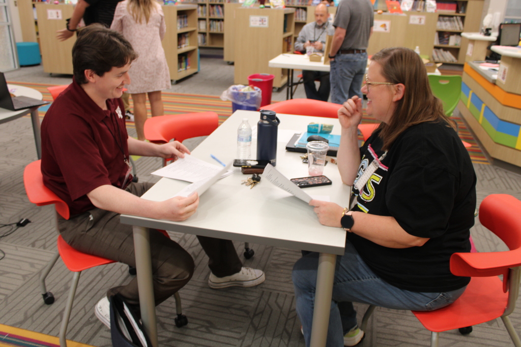 New teacher orientation