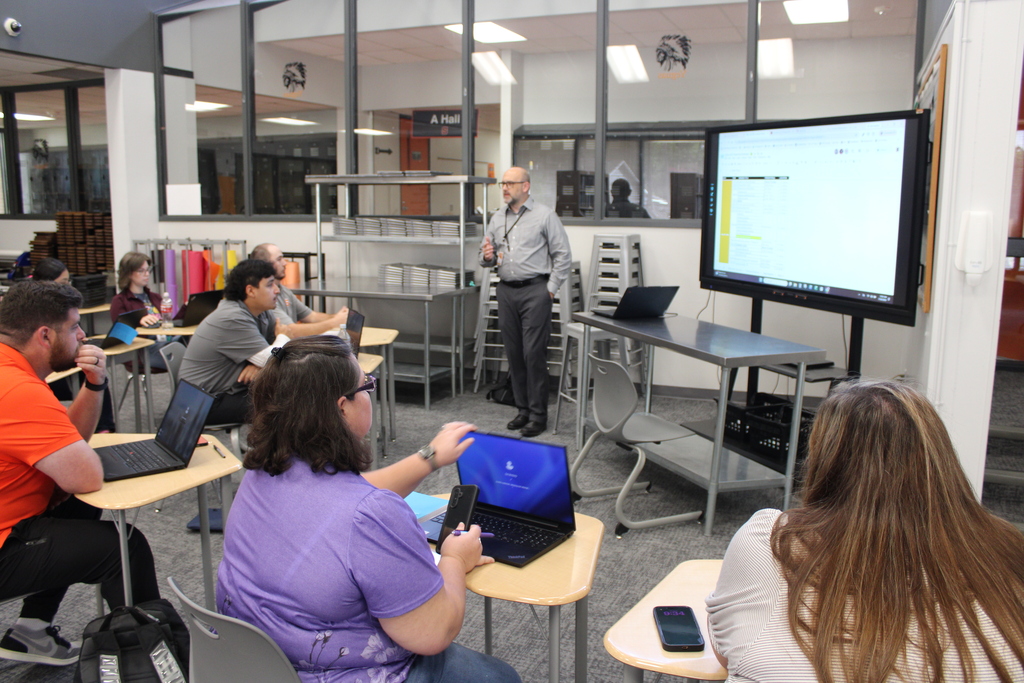 New teacher orientation
