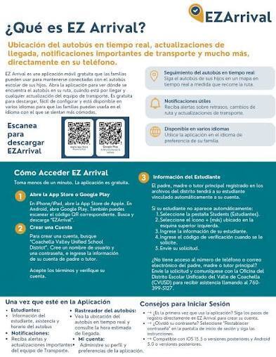 EZ Arrival app