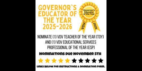 Governor's Educator of the Year