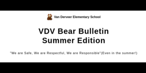 Summer Edition Newsletter