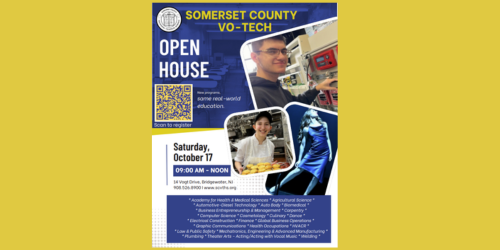 Somerset County Votech Open House 10/18 Flyer