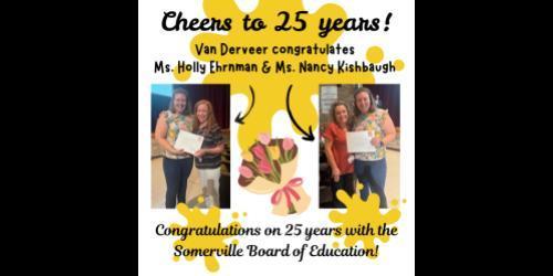 Congratulations Holly Ehrnman & Nancy Kisbaugh