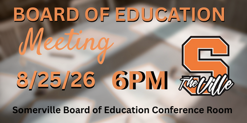Board of Education Meeting 8/25/26 at 6pm