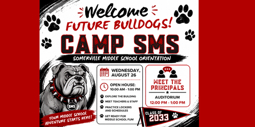 Camp SMS 10:00am-1:00pm