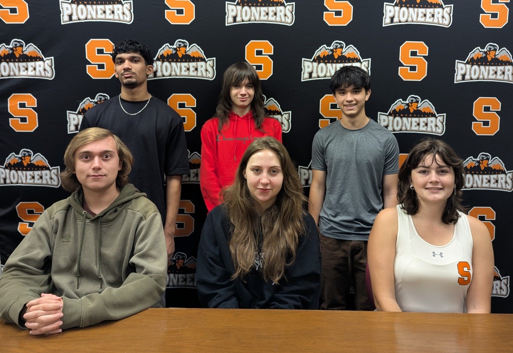 Students in a picture