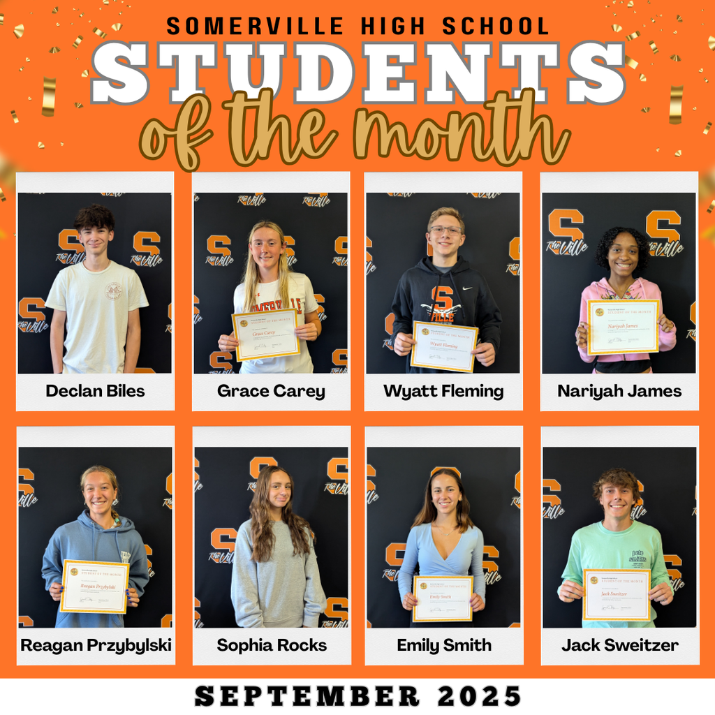 students of the month group picture