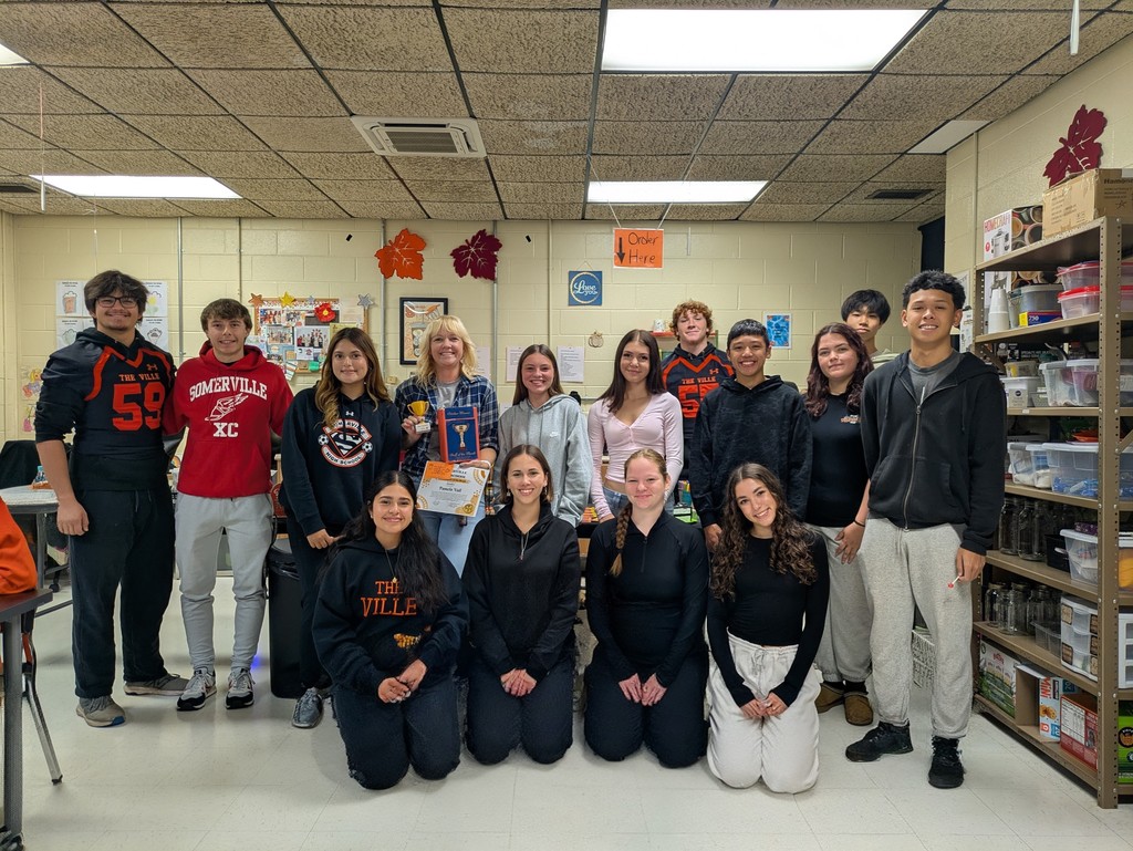 Mrs. Vail and students