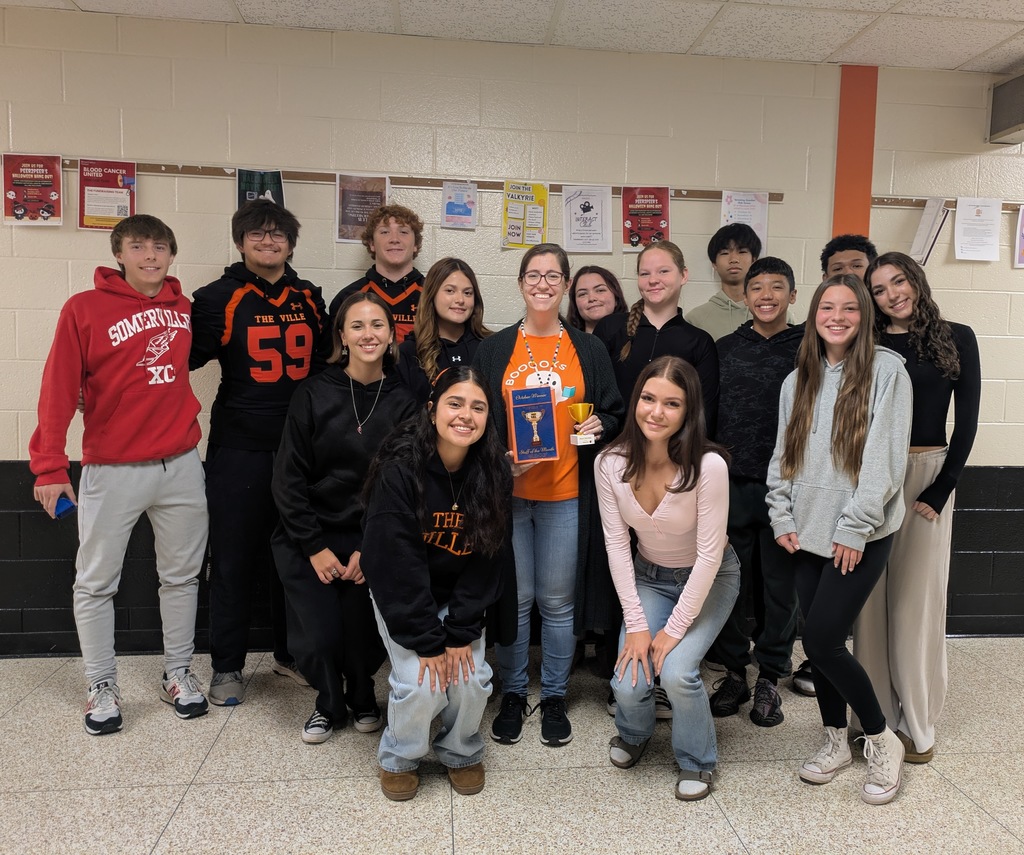 Ms. Sullivan with students