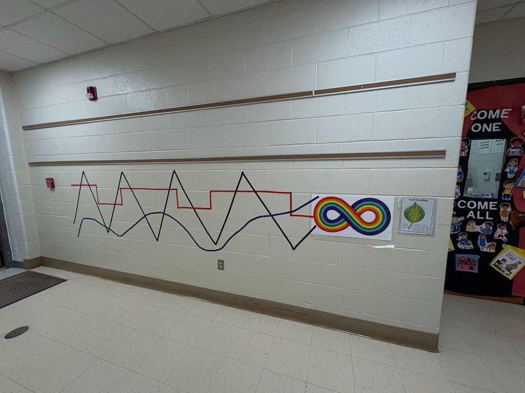 Our OTs are creating engaging spaces like visual motor walls in our schools 🏫— helping students build coordination, focus, and self-regulation through movement, creativity, and fun!