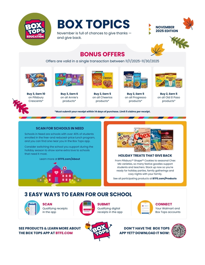 Box Tops for Education