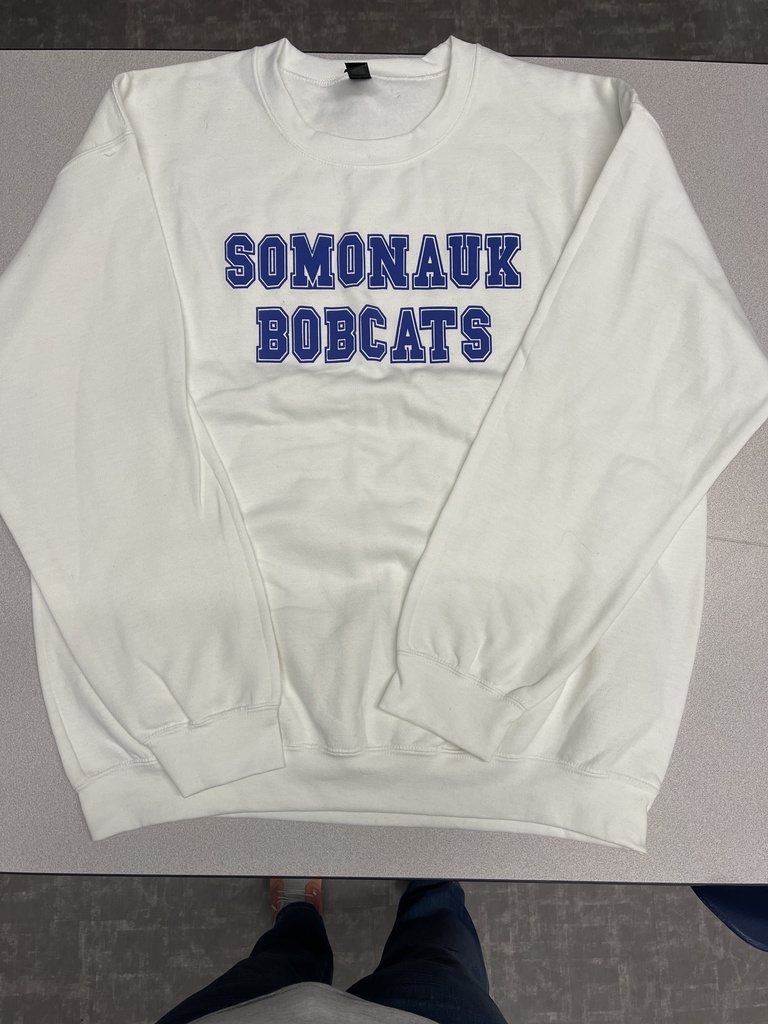 Adult large white sweatshirt $30