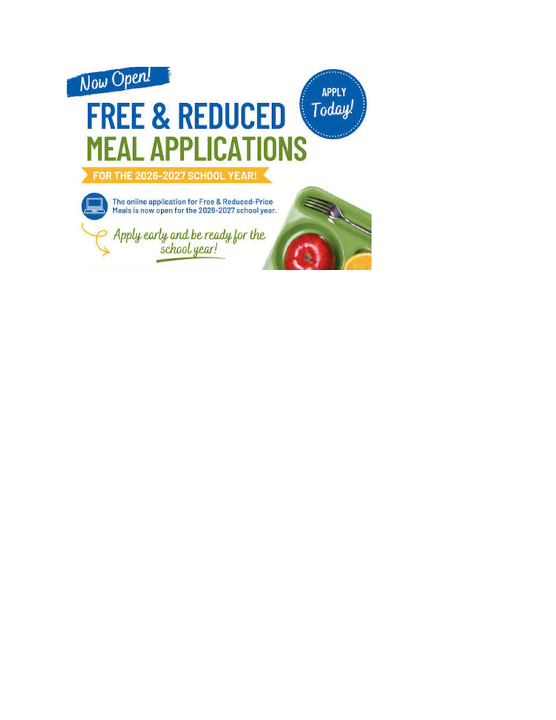 Free/Reduced Lunch Applications