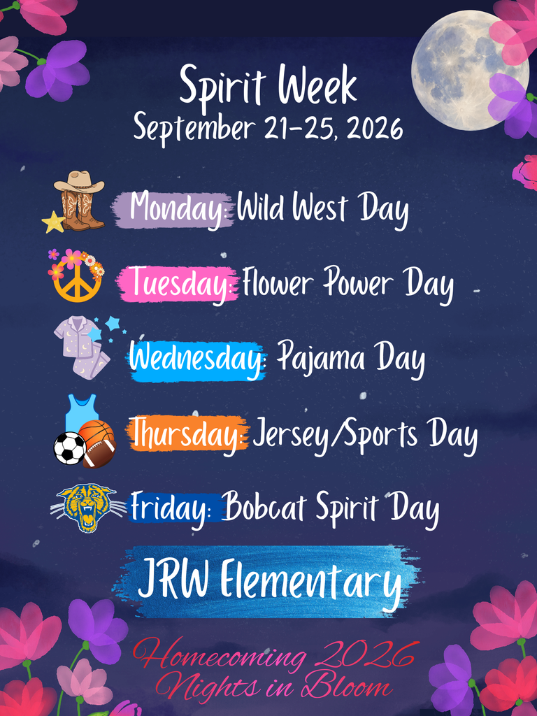 Spirit Week Dress Up Days