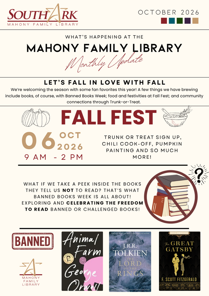 October Newsletter