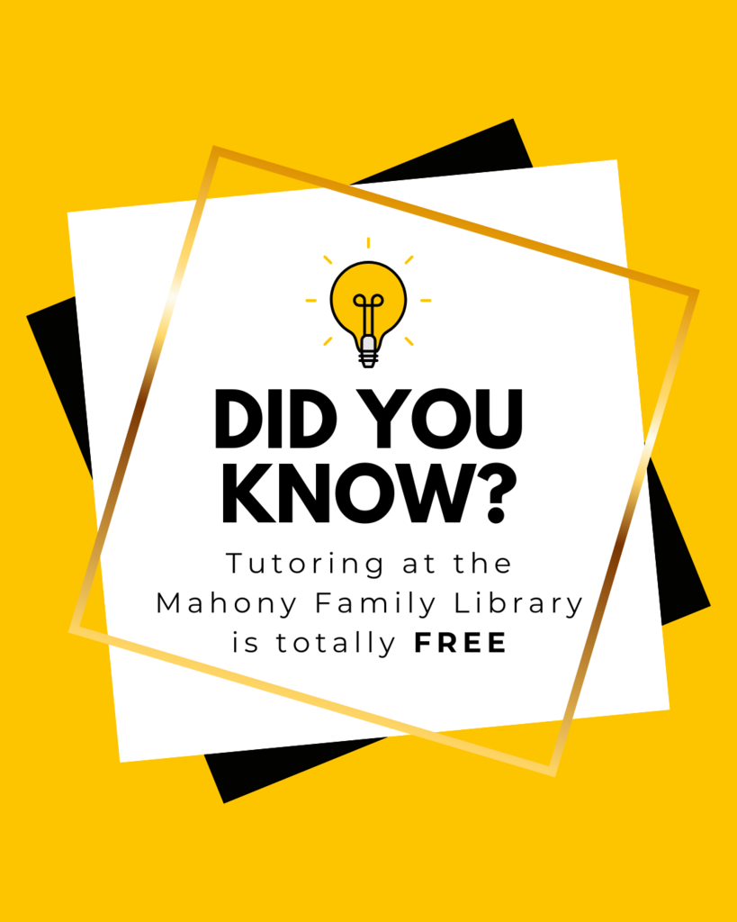 Tutoring is FREE graphic