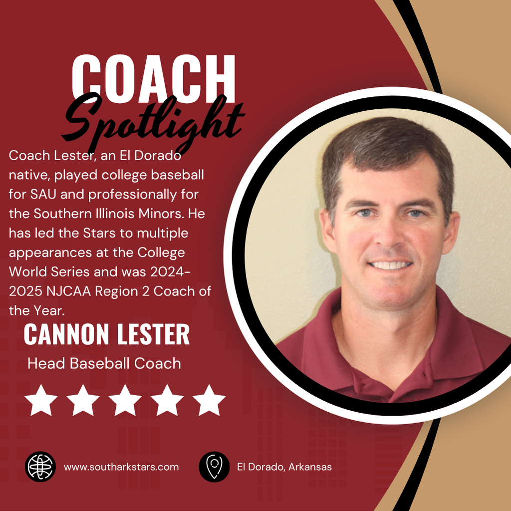 Cannon Lester, head baseball coach