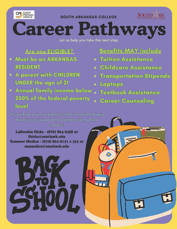 Career Pathways application poster