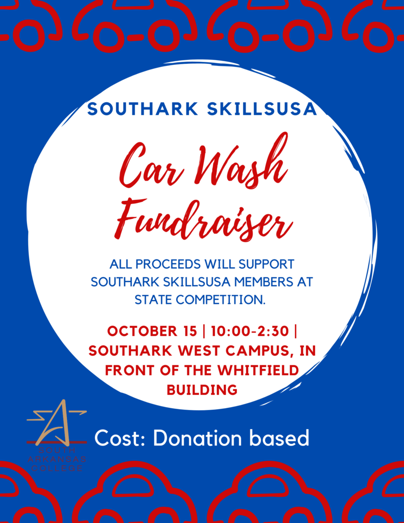 SkillsUSA Car Wash Fundraiser flyer