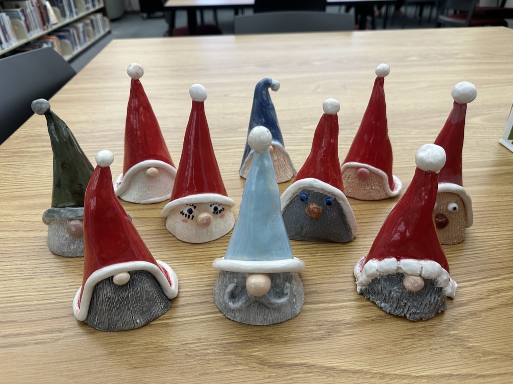 Clay & Sleigh gnomes 