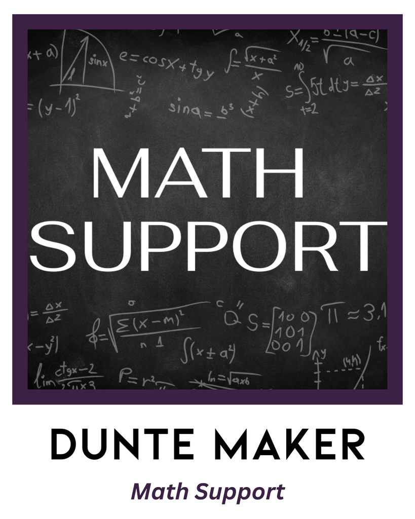 Math Support Dunte Maker