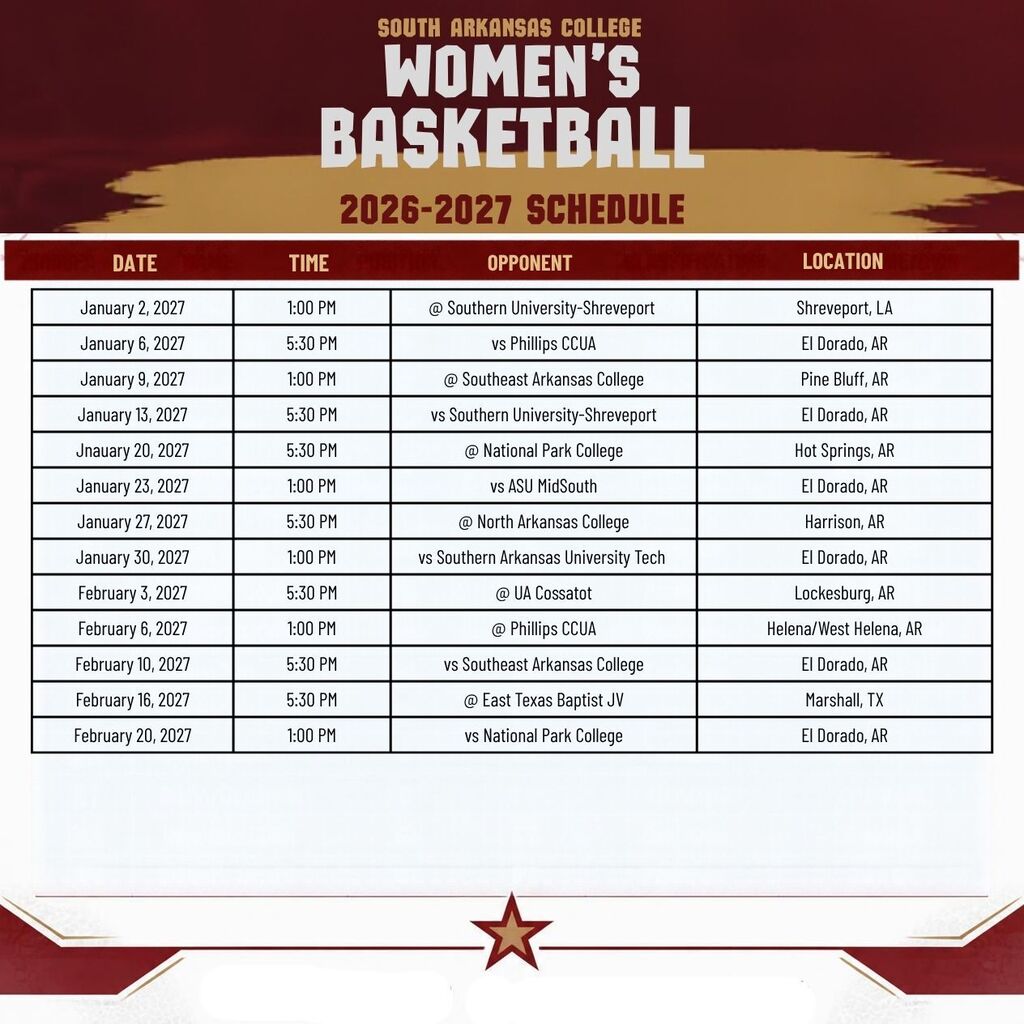 women's schedule