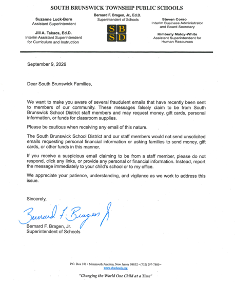 Parent Letter